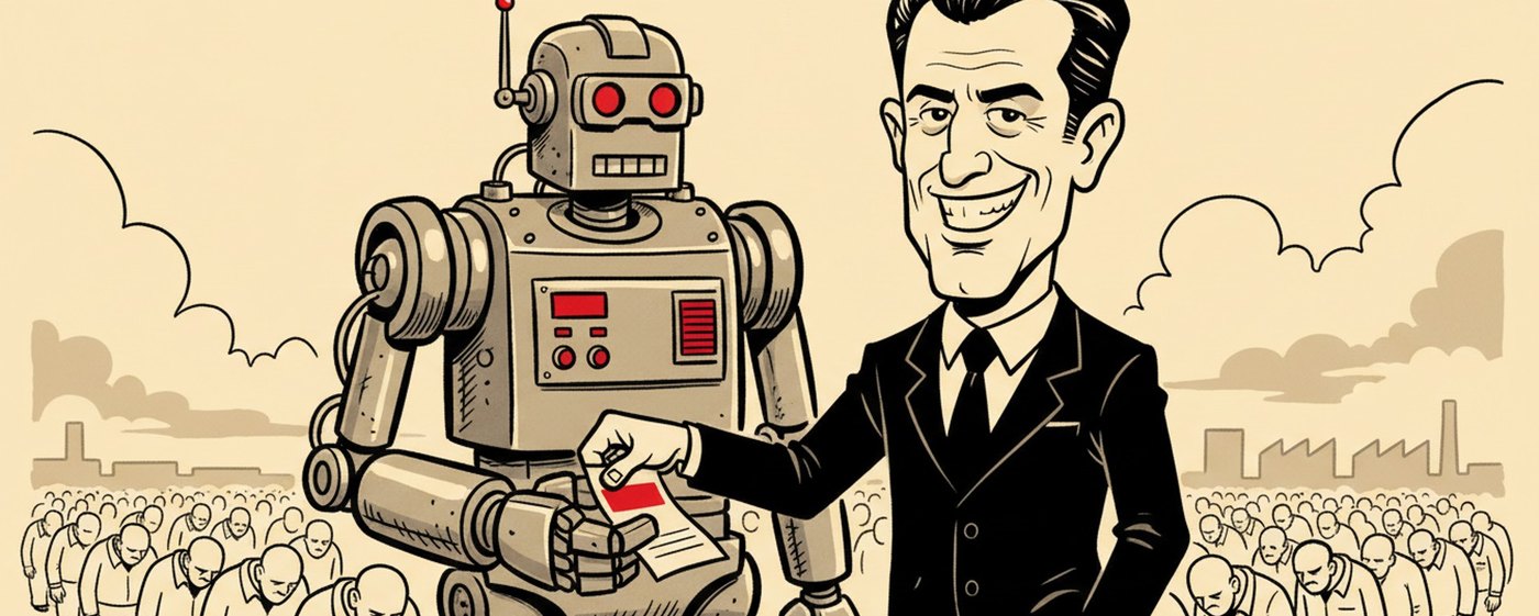 205,000 layoffs blamed on AI in eight months. The firm that's counted this stuff since 1993 gets to less than half that number.