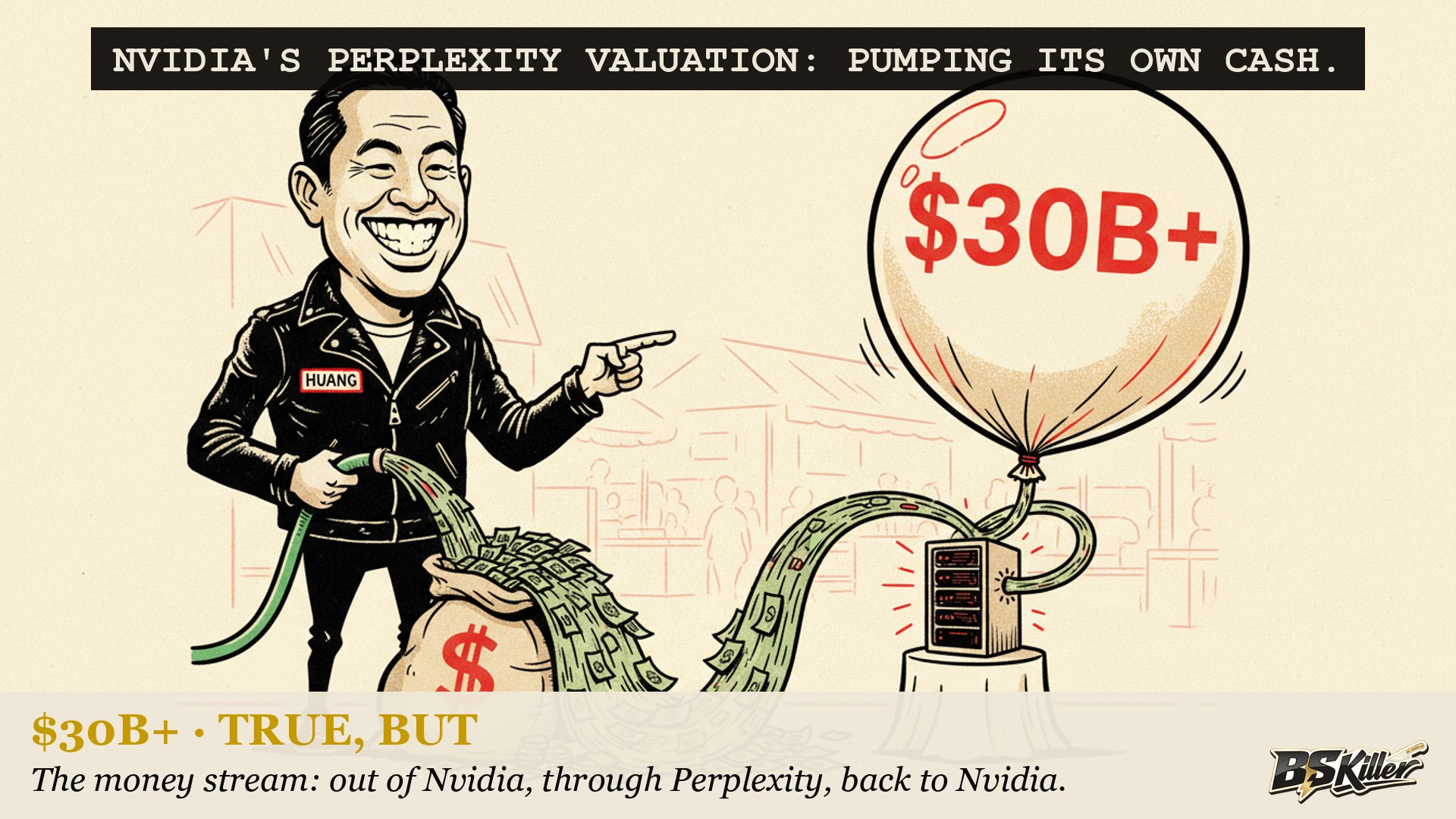 Nvidia may buy into the company that turns Nvidia's chips into $750 million of "revenue."