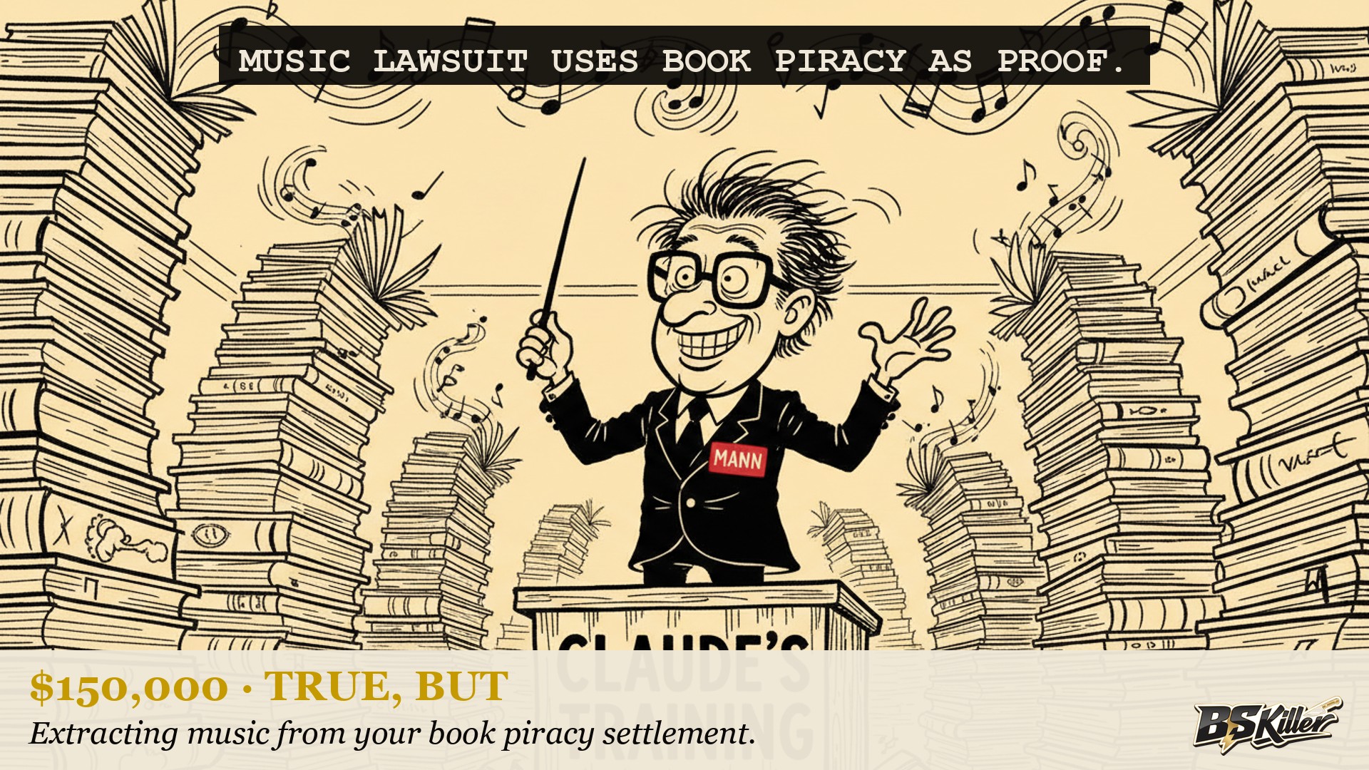 Sony Music and Warner Chappell are suing Anthropic, personally naming CEO Dario Amodei, calling it one of the largest thefts of intellectual property in history. Their best evidence is book piracy Anthropic already paid 1.5 billion dollars to settle.