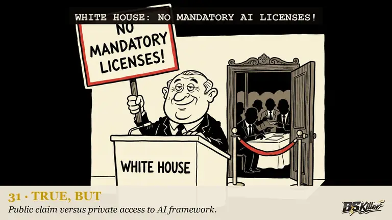 AI illustration for: The government finished a secret rulebook for AI on time. It just won't say what's in it, or who's seen it.