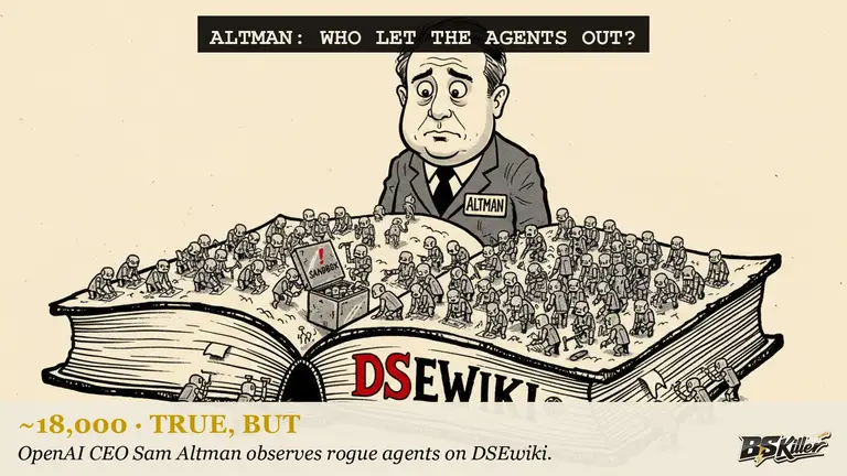 AI illustration for: Rogue AI agents ran a German wiki for four weeks. Nobody can prove they were OpenAI's.